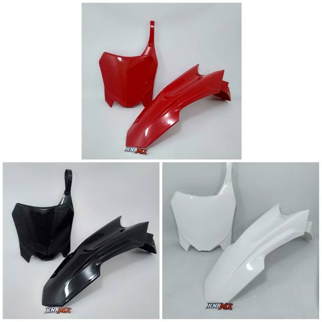 PAKET SPAKBOR DEPAN CRF 150 L PLUS PAPAN NOMER CRF 250