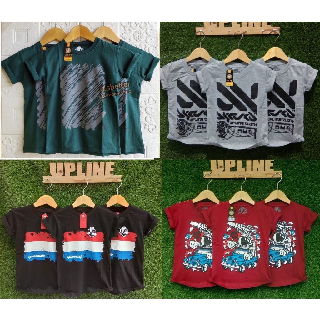 KAOS ANAK BRAND PREMIUM / KAOS ANAK DISTRO / PAKAIAN ANAK LAKI-LAKI PEREMPUAN / USIA 1-11 THN