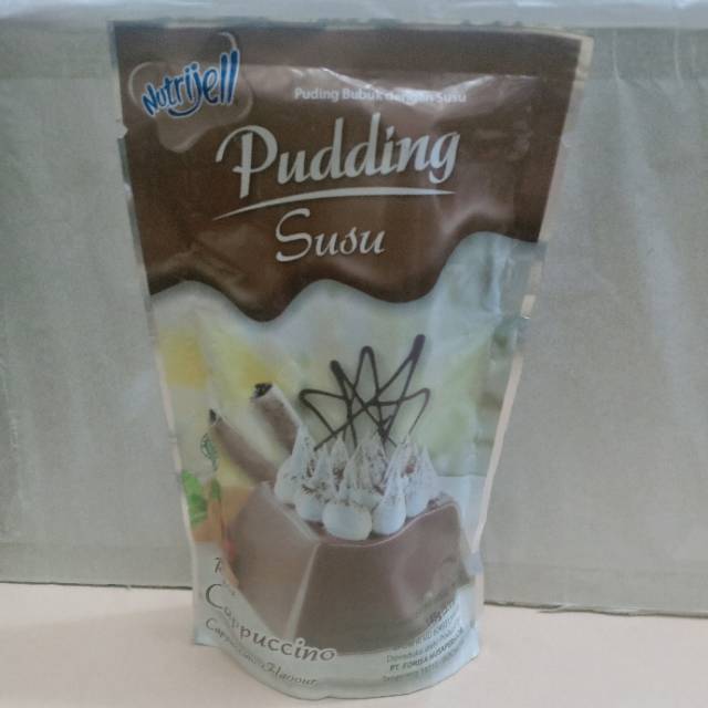 NUTRIJELL PUDING /  Nutrijell Pudding Susu Cappuccino / Cappuccino flavour