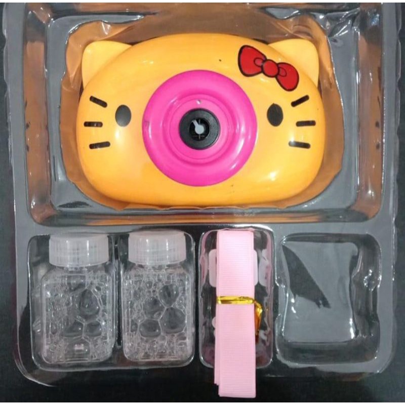 FU 1144 - MAINAN ANAK BUBBLE CAMERA VIRALL MURAH ! FU1144 Air Sabun Gelembung kamera Bubble