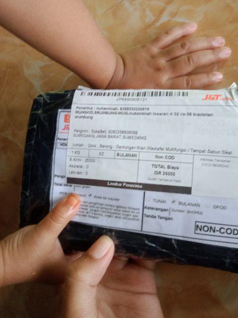 Gantungan Kran Wastafel Multifungsi / Tempat Sabun Sikat Spons