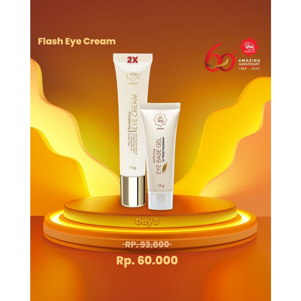 Paket Viva 2 Eye Cream 1 Eye Base Gel