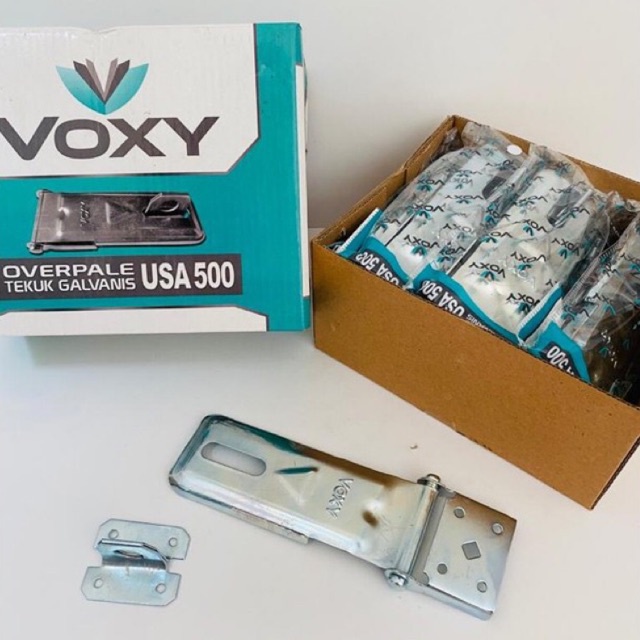 Overpale VOXY USA 500 Tekuk Galvanis Putih - Overval Tekuk US 5 in - Cantolan Gembok 5in