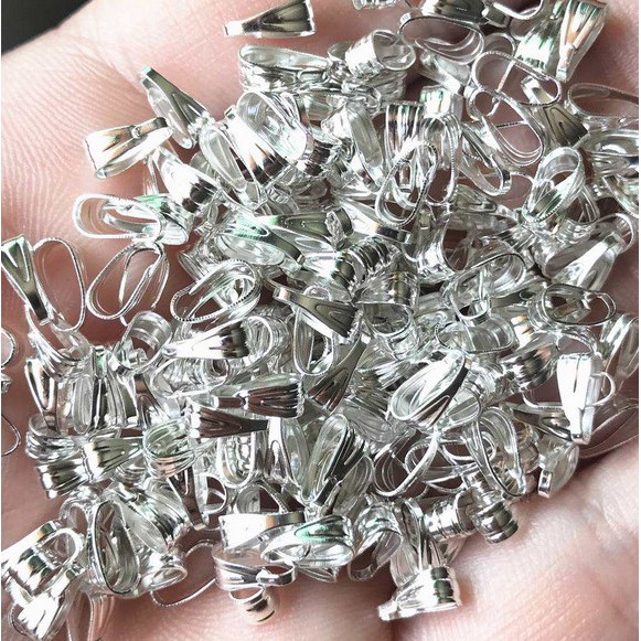 150Pcs Kancing Gantung Ukuran 4x8mm Untuk Membuat Perhiasan