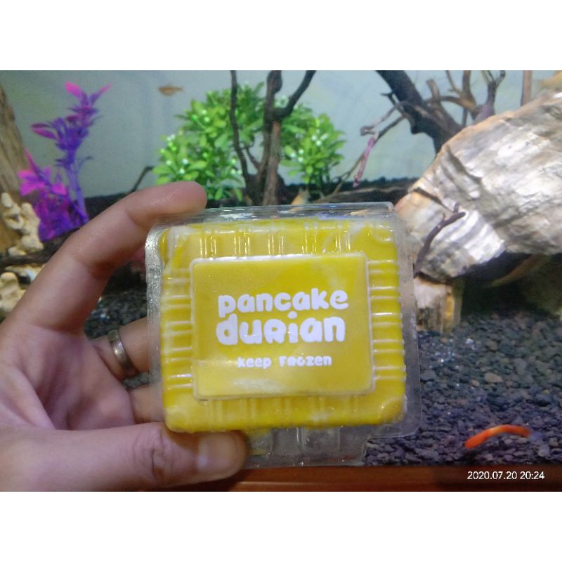 

Kualitas super pancake durian XL non cream manis lembut pas