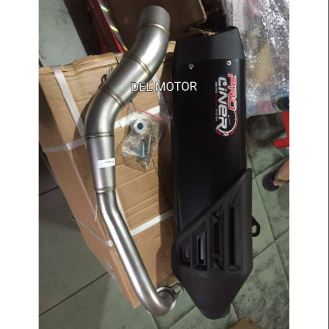 Knalpot racing nmax aerox proliner original