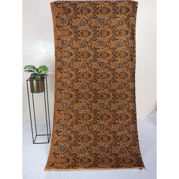 Bahan Batik Kombinasi Tulis Motif Bokor Keong