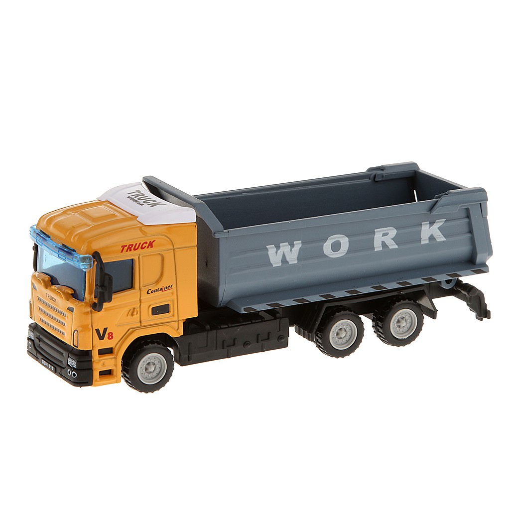 Mainan Mobil Diecast Model Truk Skala 1: 64