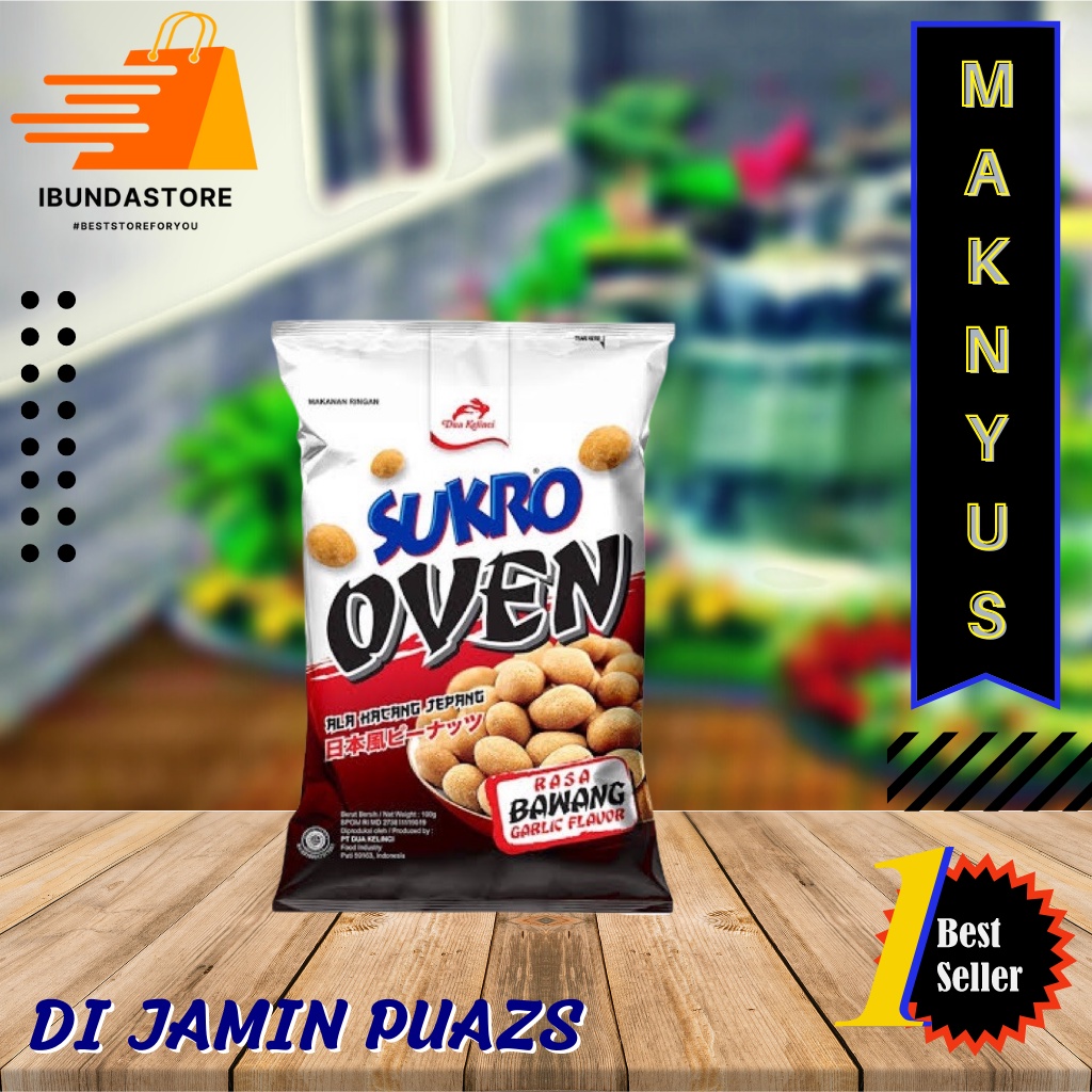 

Sukro Kacang Oven dan Bersalut kemasan 100g dan renceng All Variant / Kacang telor / Sangae / Camilan Murah surabaya / Snack / Gurih / IBUNDASTORE