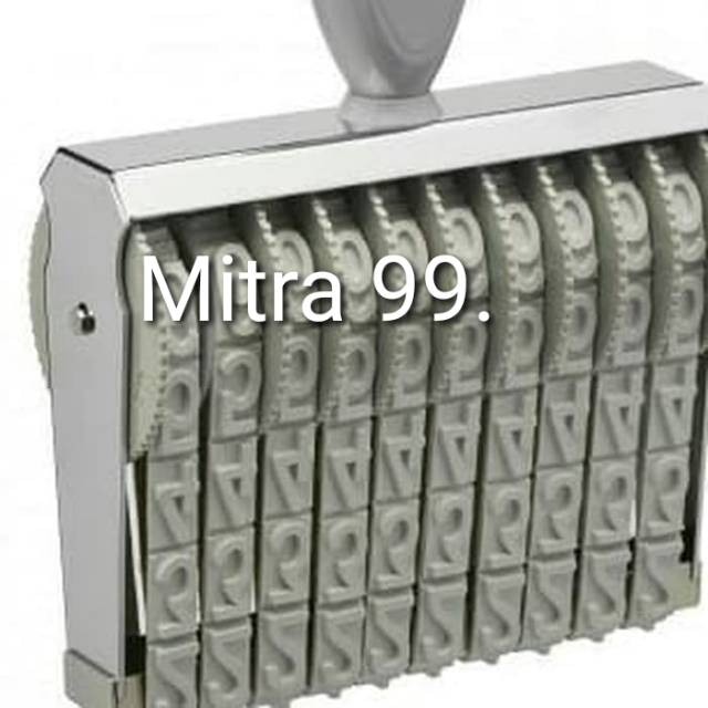 

Stempel putar Angka ,size 9 mm, 10 digit.