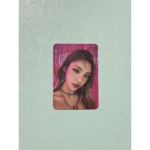 photocard pc yeji itzy wellkit welkit welcome kit fanclub midzy mdzy