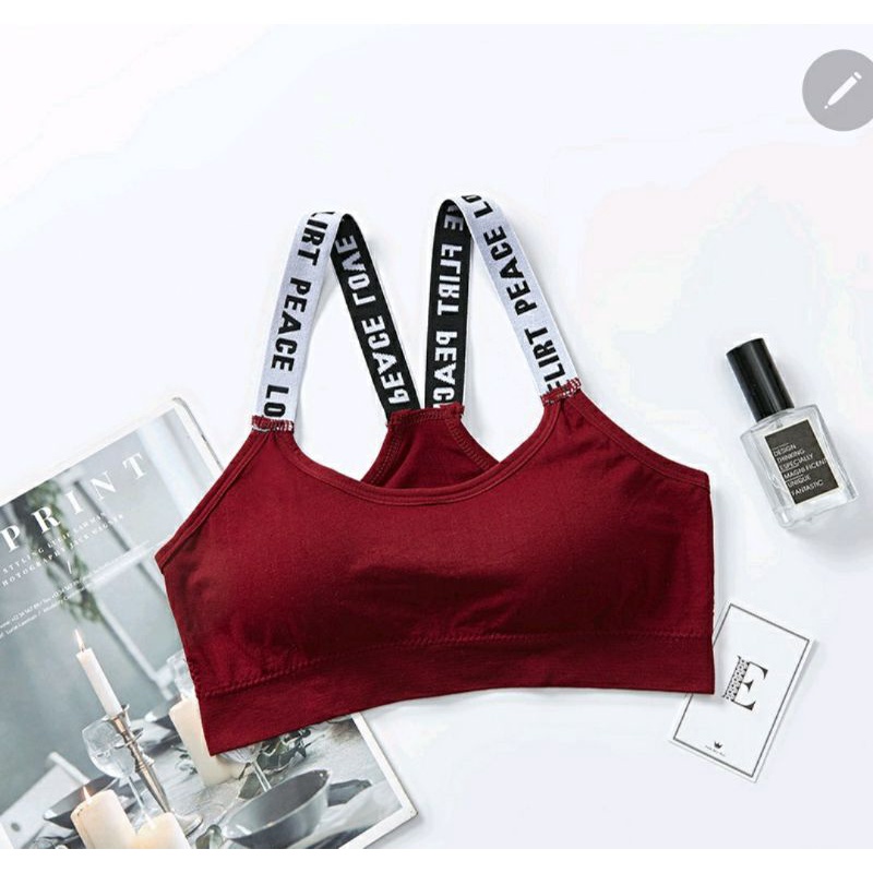 BRA Olahraga Sport Elegan pakaian dalam wanita BRA fitness