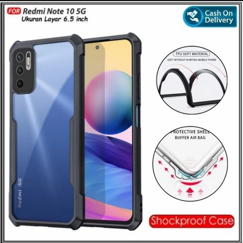 CASING REDMI NOTE 10 5G CASE BUMPER XUNDD FUSION CASE REDMI NOTE 10 5G