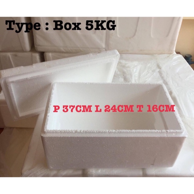 

box sterofoam 5kg