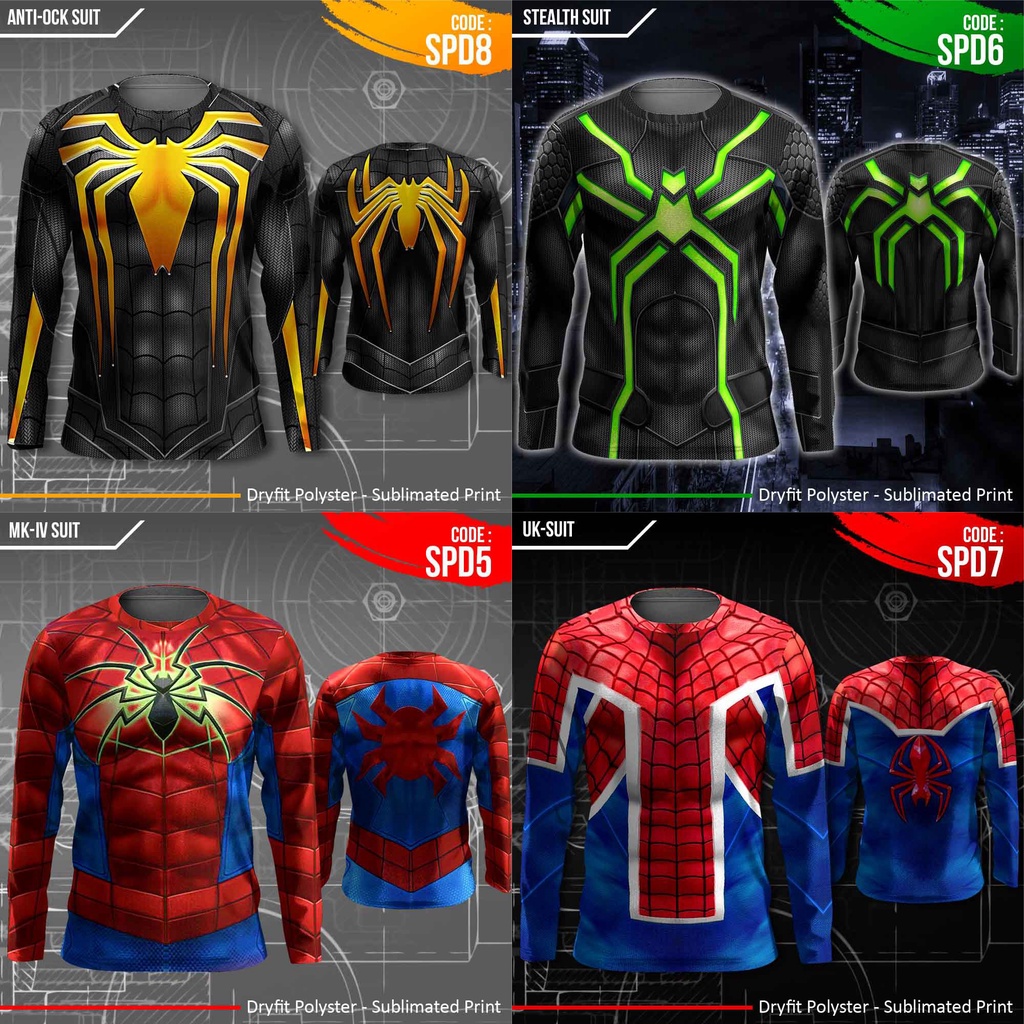 SPIDER-MAN T-SHIRT - Kaos Fullprint Dewasa Murah Berkualitas