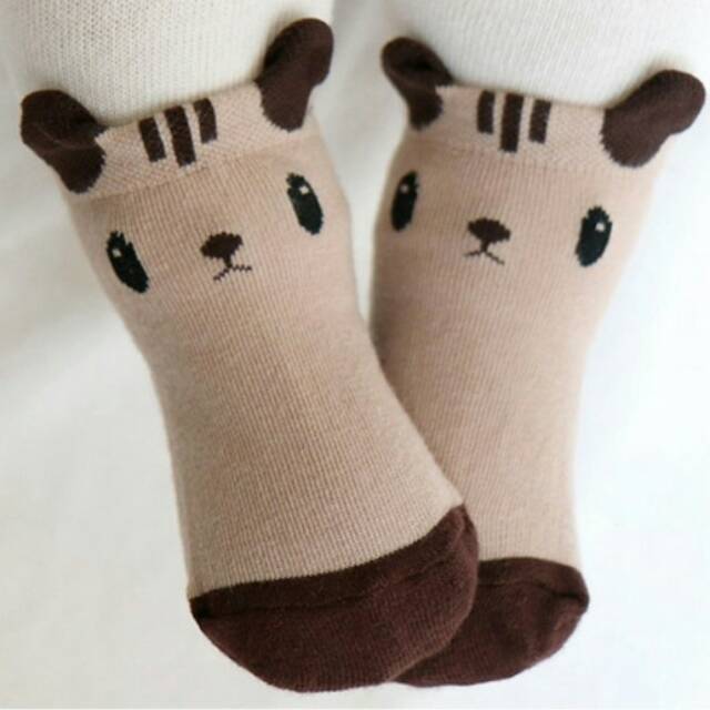 Kaos kaki bayi / kaos kaki anak import motif tupai/panda