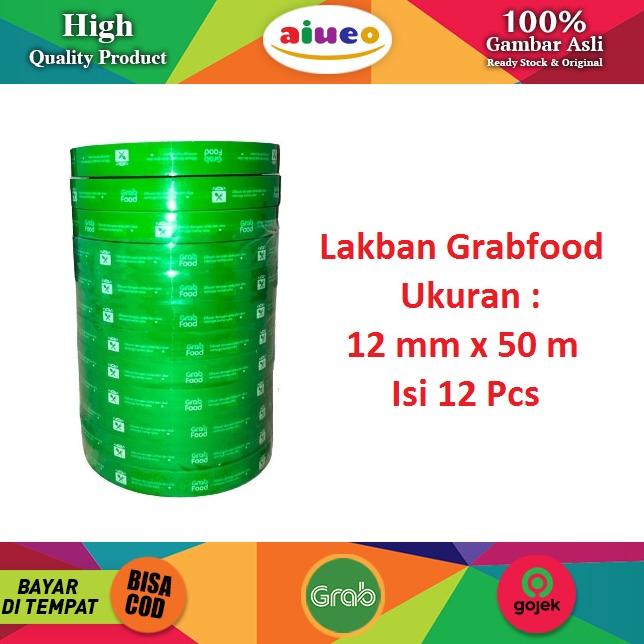 

[DISCOUNT K0L64] Lakban Online Food / Orange Food / Green Food / Sayur 12 mm x 50 m - 12 Pcs Baru