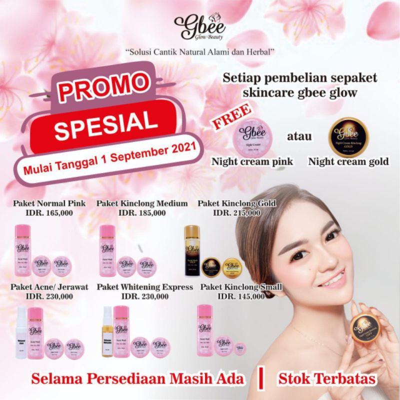 BIG PROMO GBEE GLOW BEAUTY