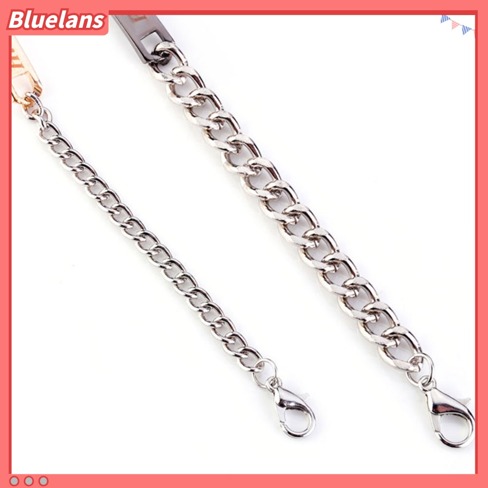 Bluelans Gelang Rantai Desain His Queen Her King Bahan Titanium Steel Untuk Pasangan