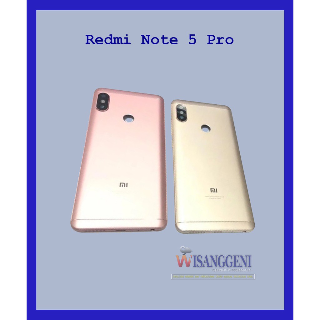 Backdoor - Tutup Belakang Xiaomi Redmi Note 5 Pro - Redmi Note 5 Original