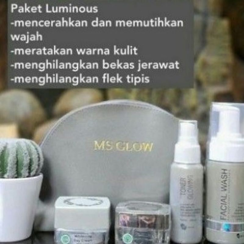 

Msglowluminouswhiteningseries