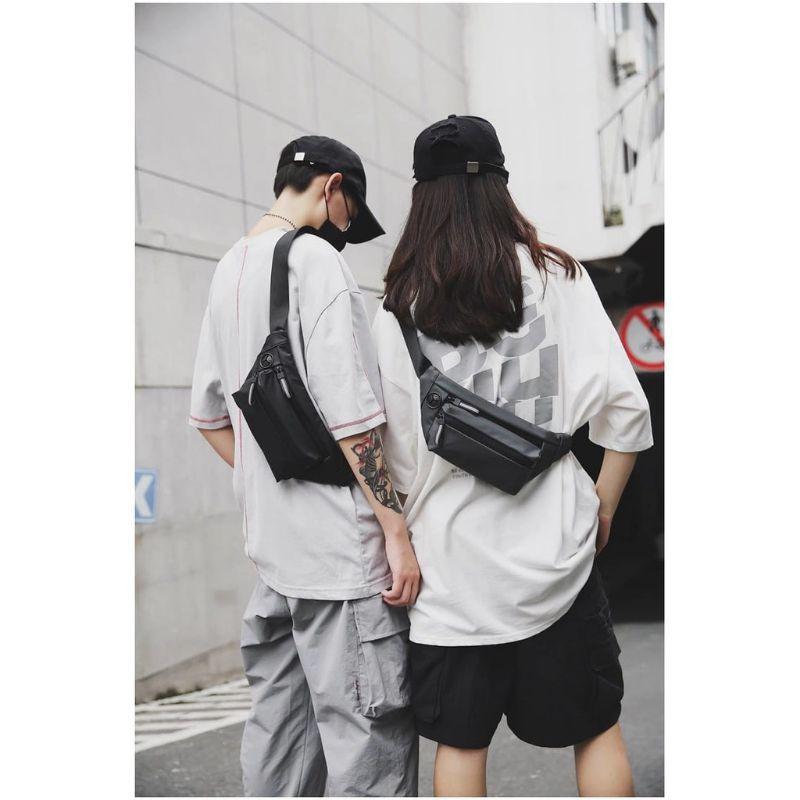 Waistbag/Tas selempang Unisex Tas Murah Tas Samping Tas Fashion