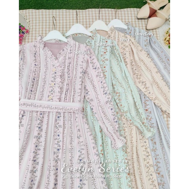 Kyungmi Dress Evelyn series Batch 2 By Studhijab