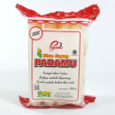 

BIHUN JAGUNG CAP PADAMU BESAR KEMASAN 350GR