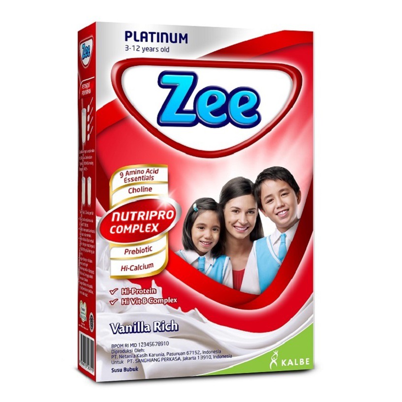 SUSU ZEE PLATINUM VANILLA 350 GRAM