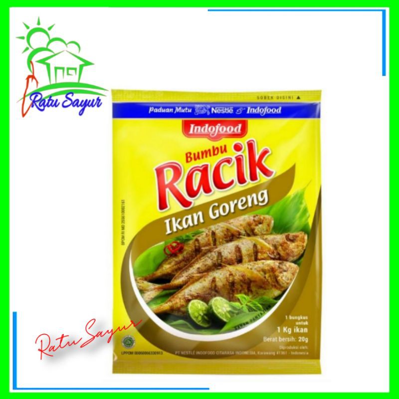 

BUMBU RACIK IKAN GORENG 1pcs/Ratu Sayur Cikeas [1pcs]