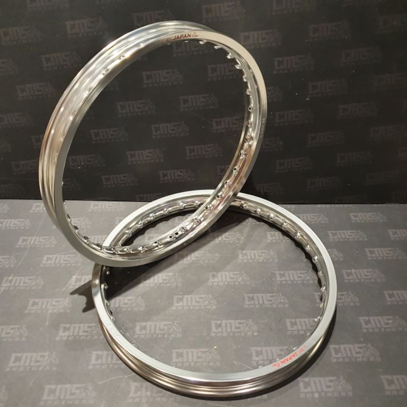 Velg Crv Japan 17 x 140 Dan 18 x 160 Silver Kilat 1 Set Original Japan