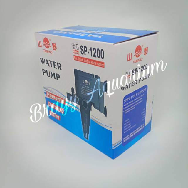 Mesin Pompa Aquarium Filter Power head Yamano SP 1200