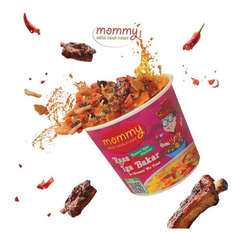 

Mommyindo Seblak Basah Instant Rasa Iga Bakar/ Cabang Jakarta