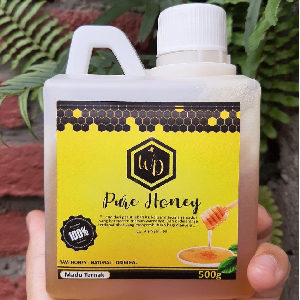 

Madu Multiflora Asli - Madu Murni 100% Asli - Madu Murni Asli Nektar Bunga 500gram