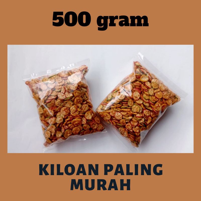 

[ 500gr PALING MURAH ] MAKARONI BANTET KERUPUK BANTET KILOAN SEBLAK KILOAN MAKARONI KILOAN SNACK