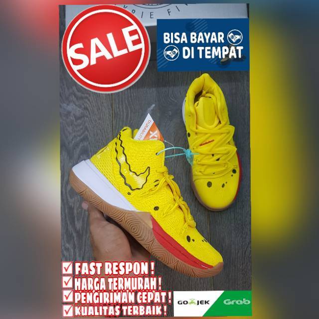 SEPATU NIKE KYRIE X NICKELEDEON SEPATU BASKET PRIA WANITA COUPLE BNIB