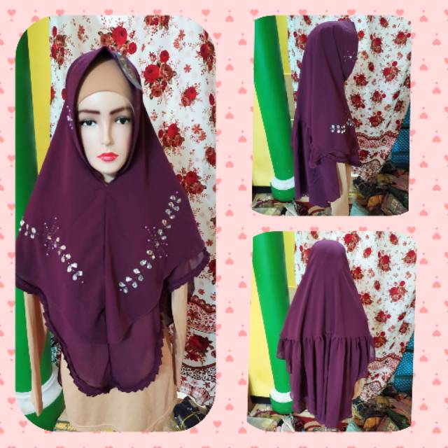 Hijab Ceruty super Desvika mute