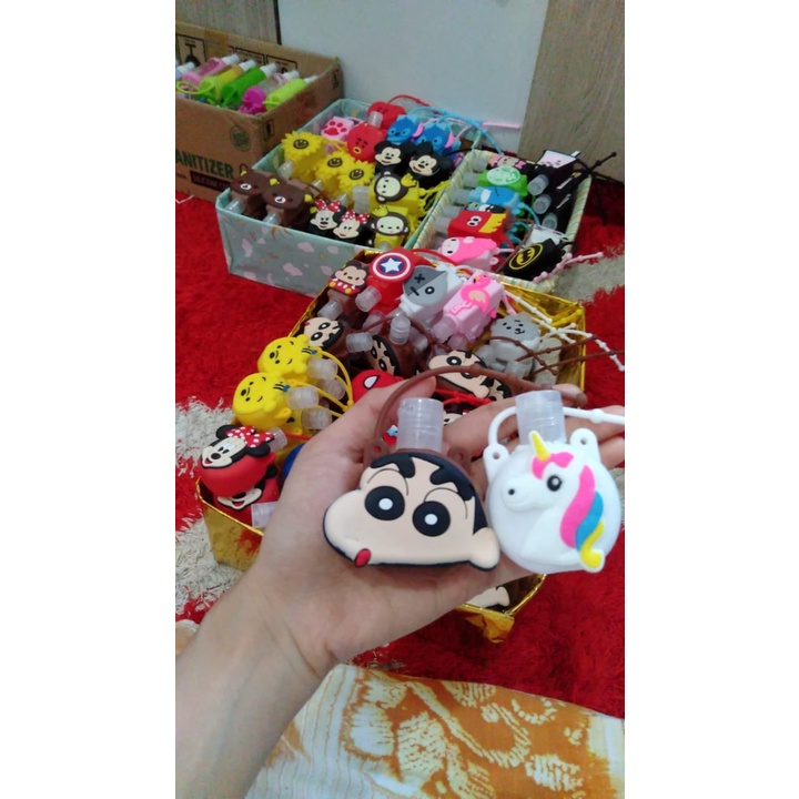 HAND SANITIZER GANTUNG KARAKTER ORIGINAL / HAND SANITIZER  KARAKTER / HAND SANITIZER KESEHATAN / PEM