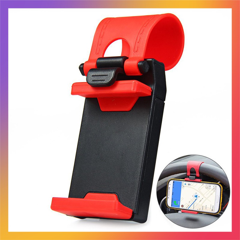 𝐏𝐑𝐀𝐊𝐓𝐈𝐒 Holder Mobil / Holder HP Stir Mobil / Jepitan HP Universal Anti Goyang