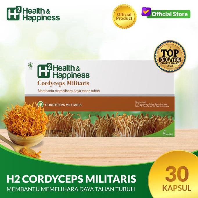 H2 Cordyceps Militaris - Memelihara Daya Tahan Tubuh