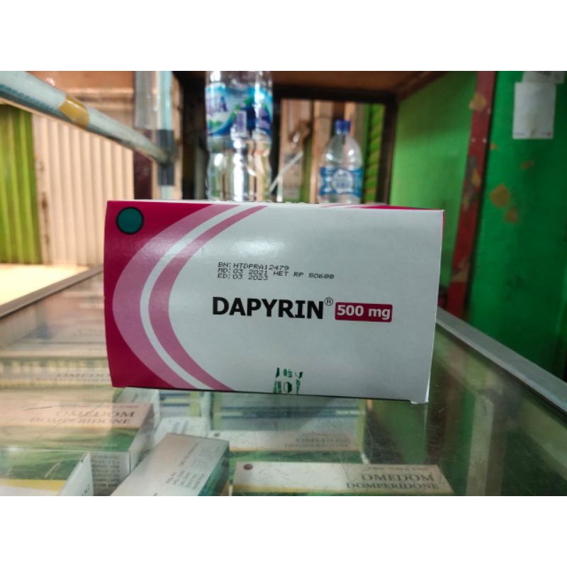 Dapyrin paracetamol / dapyrin 500mg