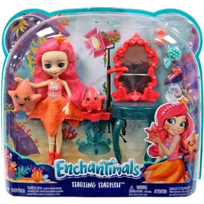 

Siap Kirim Enchantimals Starling Starfish Cameo Crab