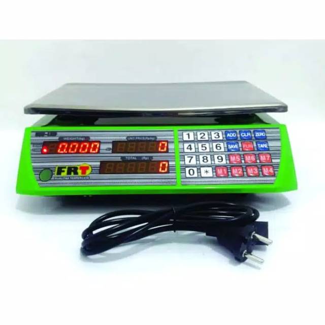 TIMBANGAN DIGITAL 40KG FRT TIMBANGAN BUAH TIMBANGAN KUE DIGITAL SCALE TERMURAH TERBARU