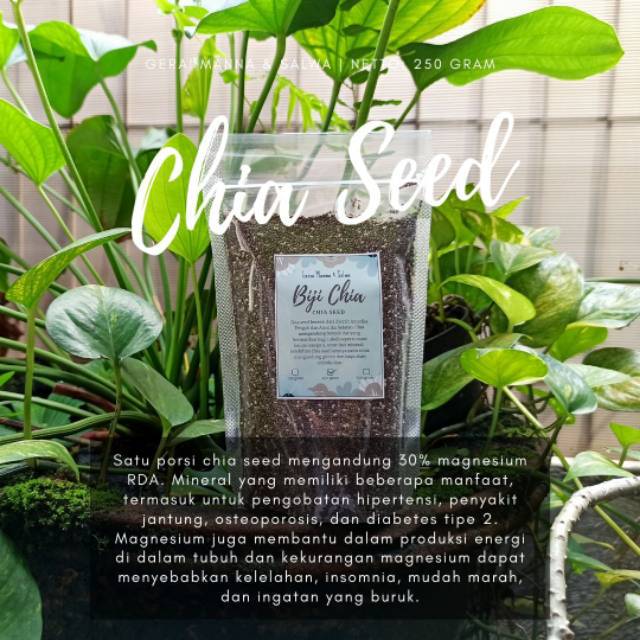 

Biji Chia Seed 250 gram