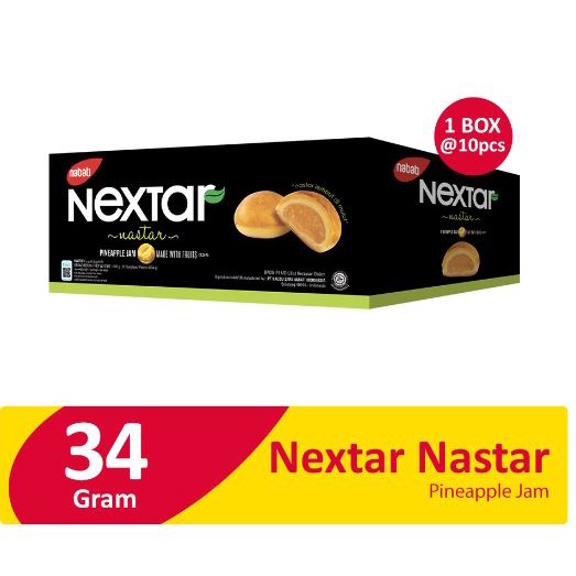 

COD NABATI NEXTAR Nastar Pineapple Jam 34g [1 Box] FREE BUBLEWRAP