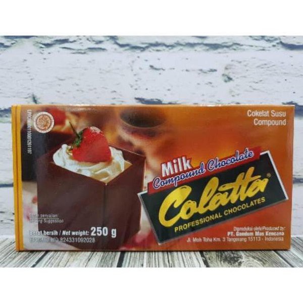

Collata Milk Chocolate Compound 250gr
