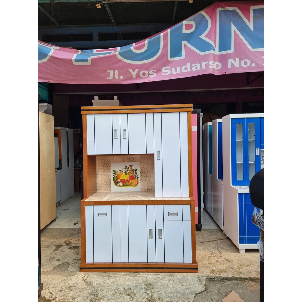 RAK SAYUR 3 PINTU /LEMARI SAYUR 3PT