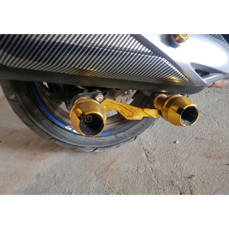 Frame Slider PCX 160 Lokal MHR Jalu Pelindung Knalpot Honda PCX 160