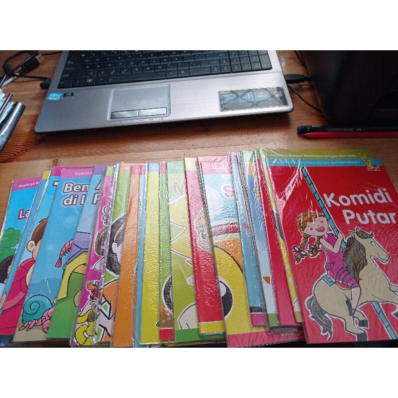 BUKU GAFA Semua Seri (Seri Kucing,Ikan, Seri 1 dan Seri 2) Gafa Membaca