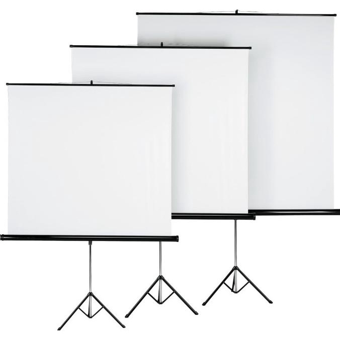 Layar Proyektor Tripod 70" / Screen Projector Tripod 96"